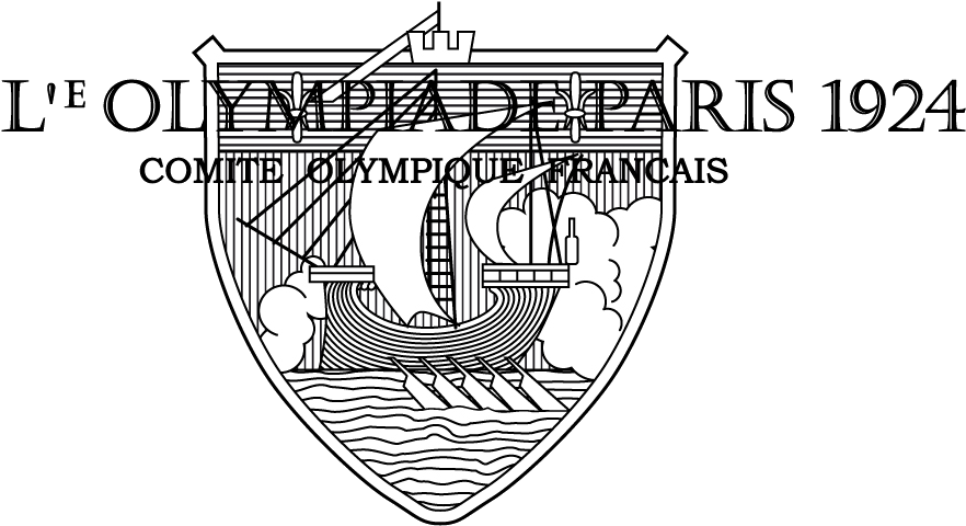 1924 Paris Summer Olympics - 1924 Winter Olympics Logo (1000x600), Png Download