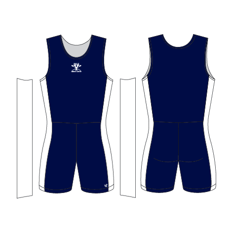 Men's Vertical 2" Unisuit - One-piece Garment (792x613), Png Download