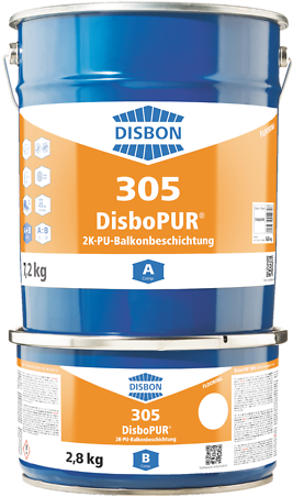 Disbopur 305 2k Pu Balkonbeschichtung - Primer (800x500), Png Download