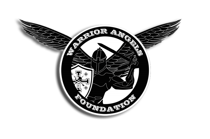 Angel Warrior Clipart Sword Logo - Emblem (730x487), Png Download