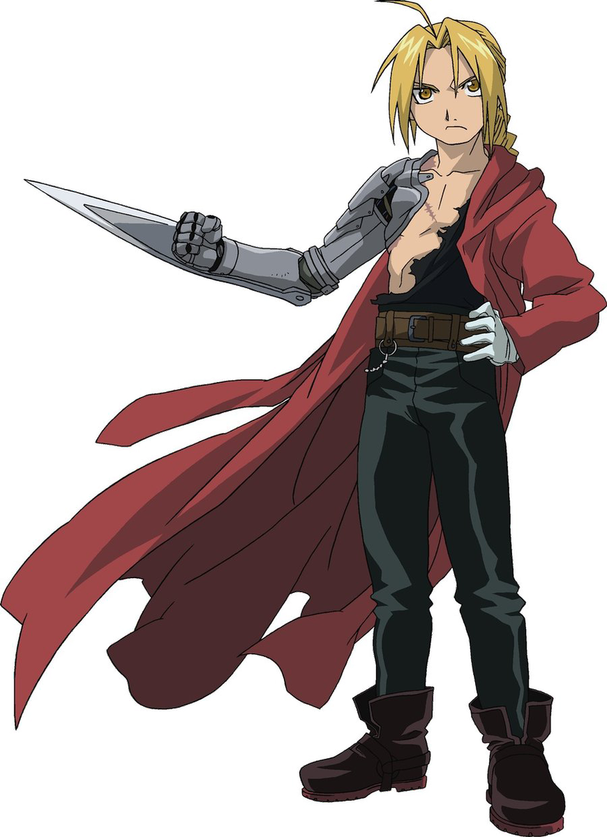 I Need A Convoluted, Tinfoil Hat Conspiracy To Link - Edward Elric (870x1200), Png Download