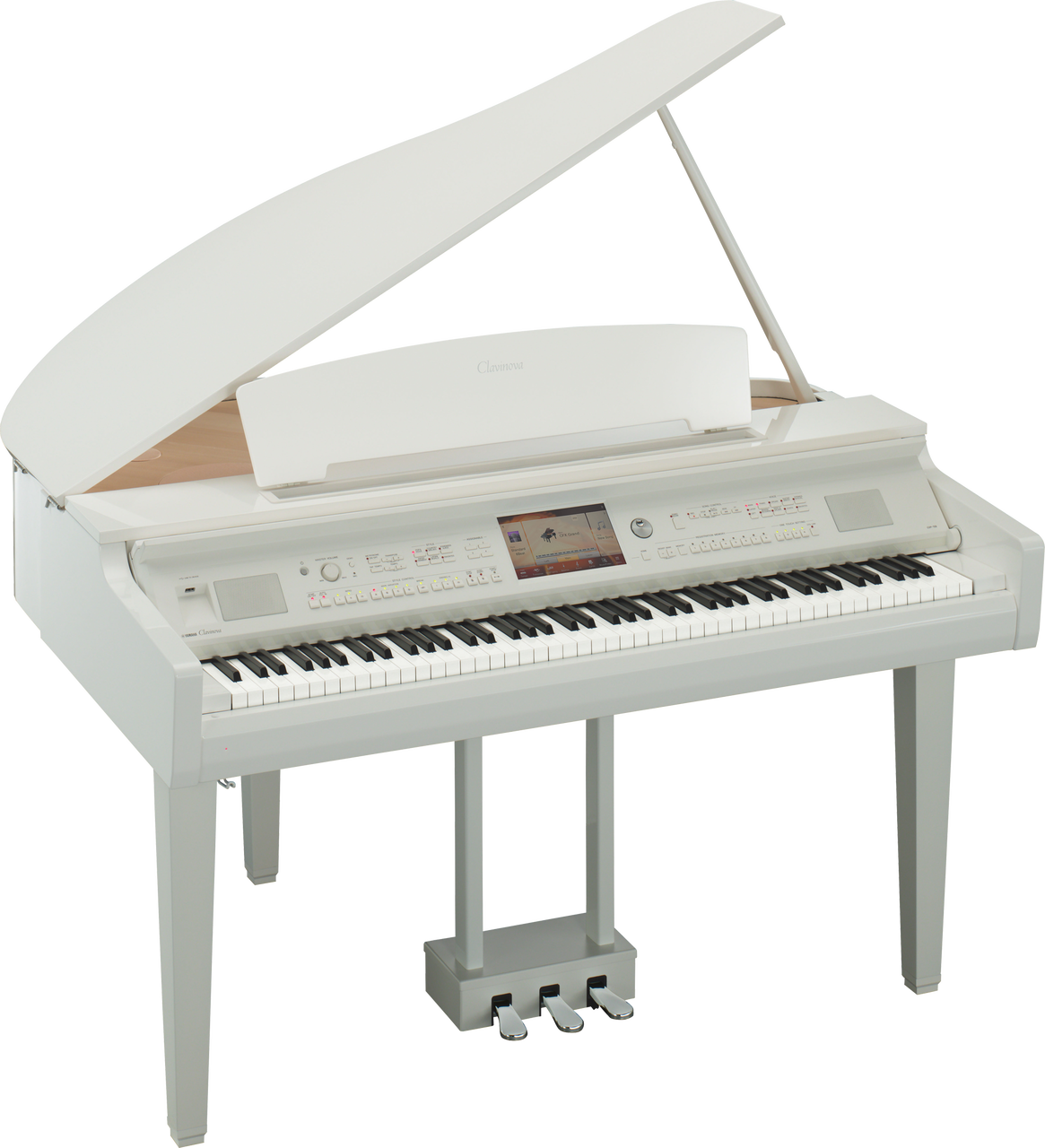 Yamaha Cvp709gp Clavinova Mini Grand Digital Piano (1165x1280), Png Download