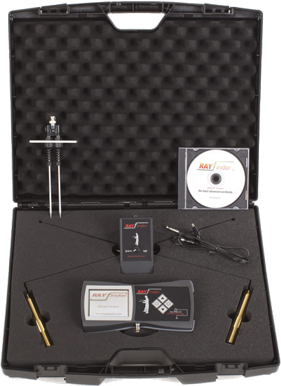 Rayfinder Gold Detector - Detector Spectra (500x630), Png Download