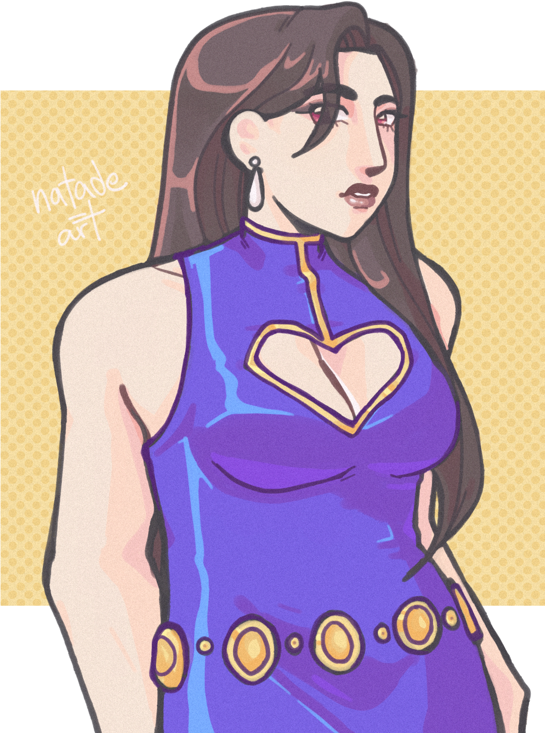 Drew A Tifa The Other Day Because As Much As I Hate - Cartoon (1200x1478), Png Download