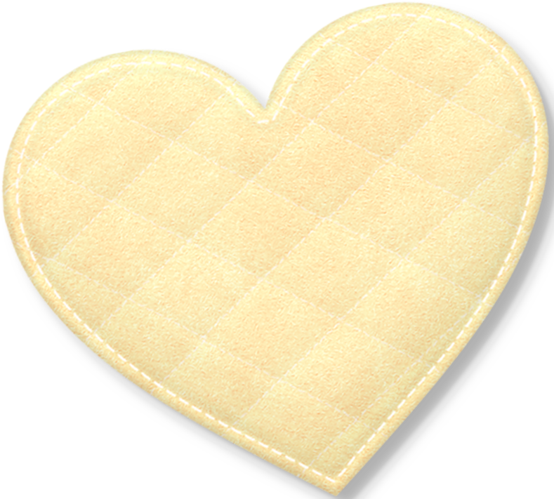 Yellow Heart - Heart (800x729), Png Download