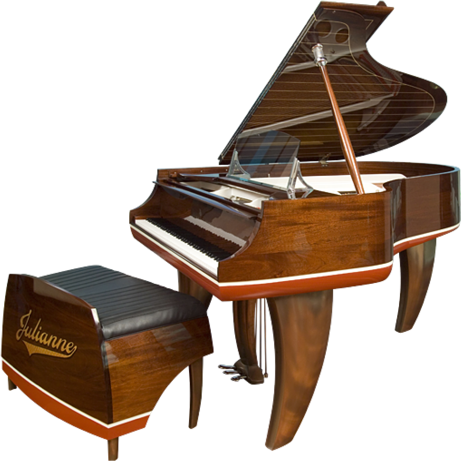 Bespoke Cabinet & Limited Edition Pianos - Fortepiano (3227x1813), Png Download