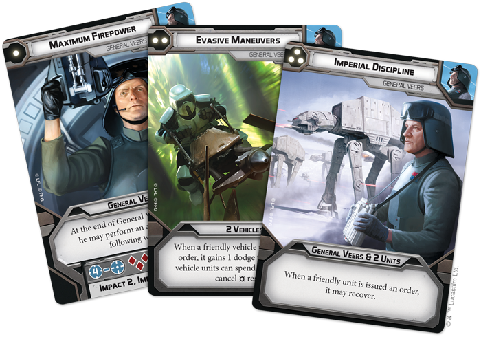 General Veers Card Fan - Star Wars Legion General Veers (700x490), Png Download