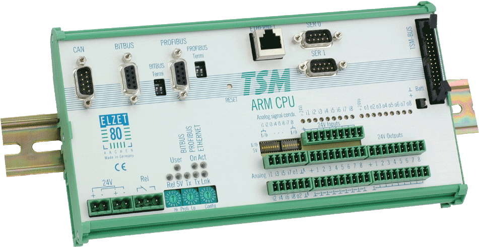 "tsm-armcpu With I/o, Can And Profibus" - Electronic Component (961x500), Png Download