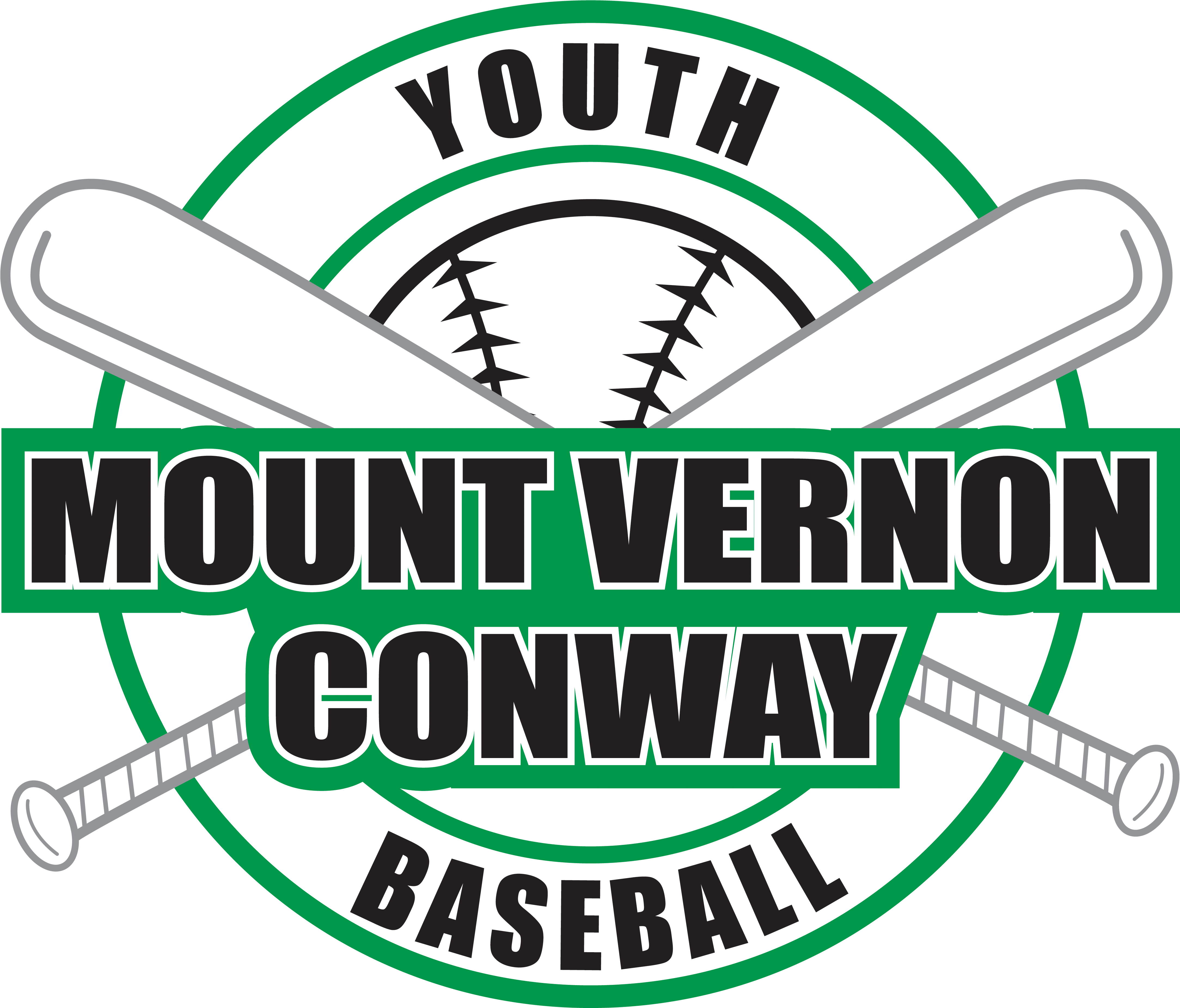 Mount Vernon Conway Youth Baseball (4800x4200), Png Download