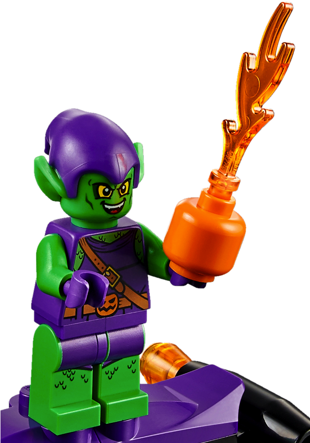 Lego Green Goblin - Lego Juniors Green Goblin (636x960), Png Download
