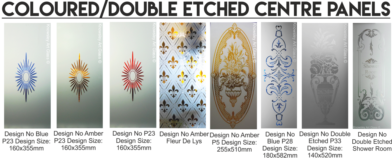 Etched Glass Coloured Center Panel - Banner (1345x544), Png Download