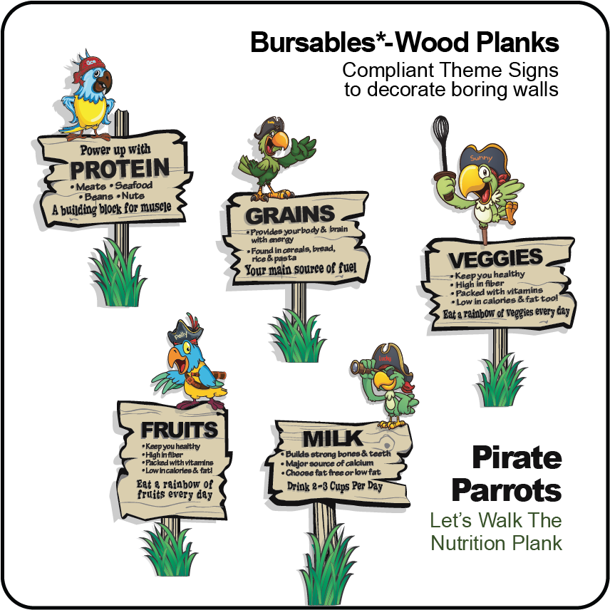 Pirate Parrot Bursables & Roc Stars - Cartoon (901x901), Png Download
