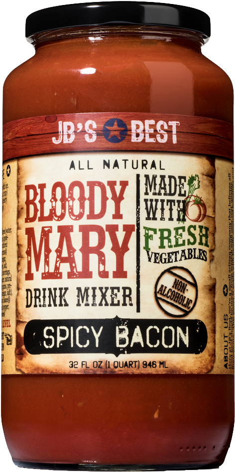 Spicy Bacon Bloody Mary Mixer - Spread (1000x1000), Png Download