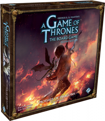 A Game Of Thrones The Board Game - Mother Of Dragons Board Game (610x610), Png Download