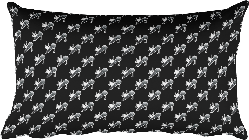 Emoji Bed Pillow - 猫 首輪 迷子 札 軽い (1000x1000), Png Download