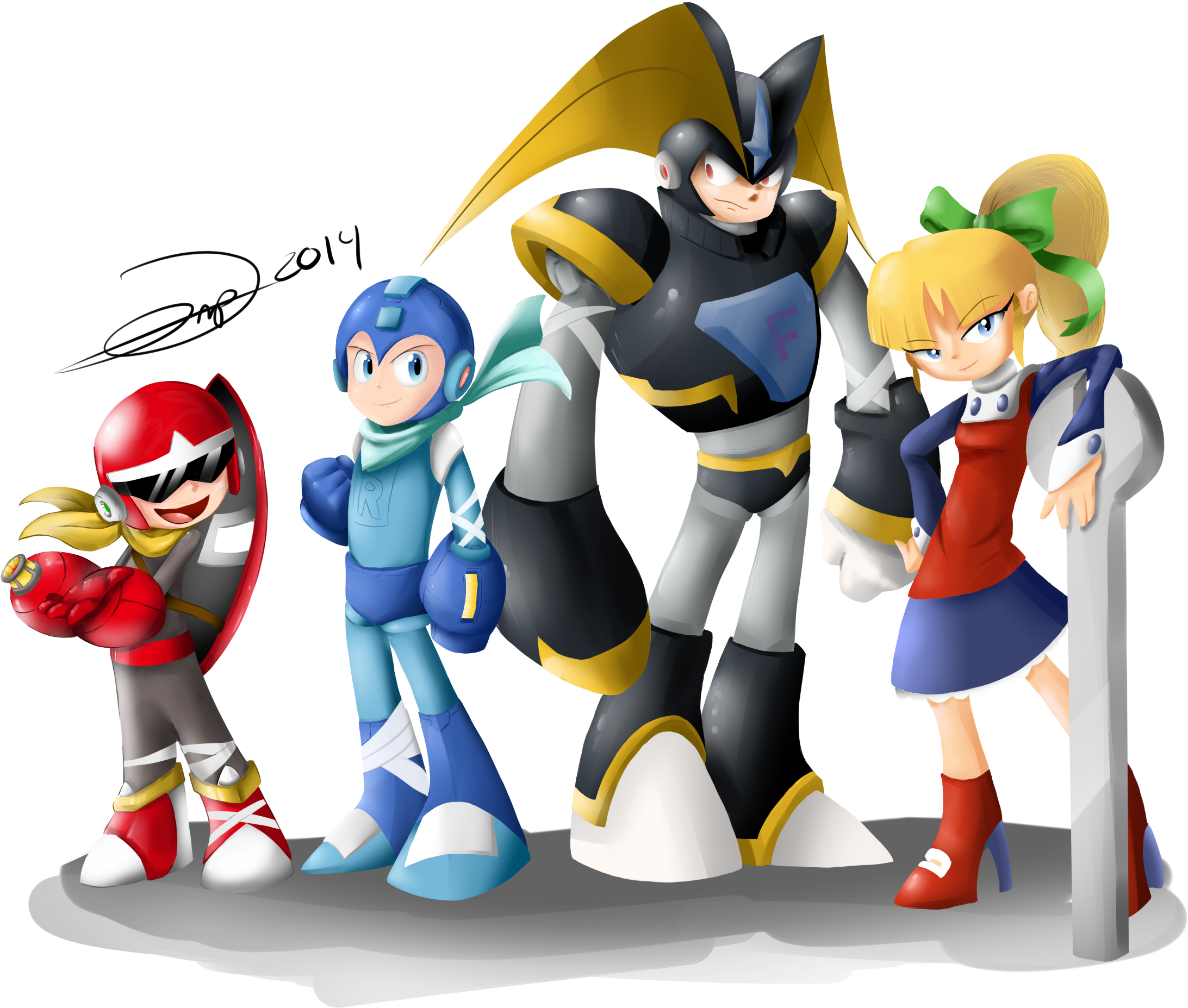 Super Smash Bros - Megaman X Vs Sonic Boom (2500x2000), Png Download