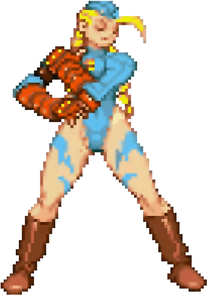 Cammy Streetfighter Game Freetoedit - Transparent Street Fighter Fight Gif (1024x1063), Png Download