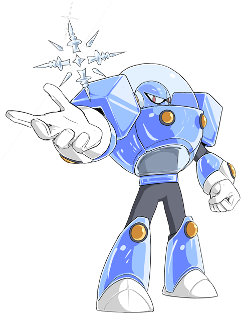 Glass Man Art By Phusion - Cartoon (492x635), Png Download