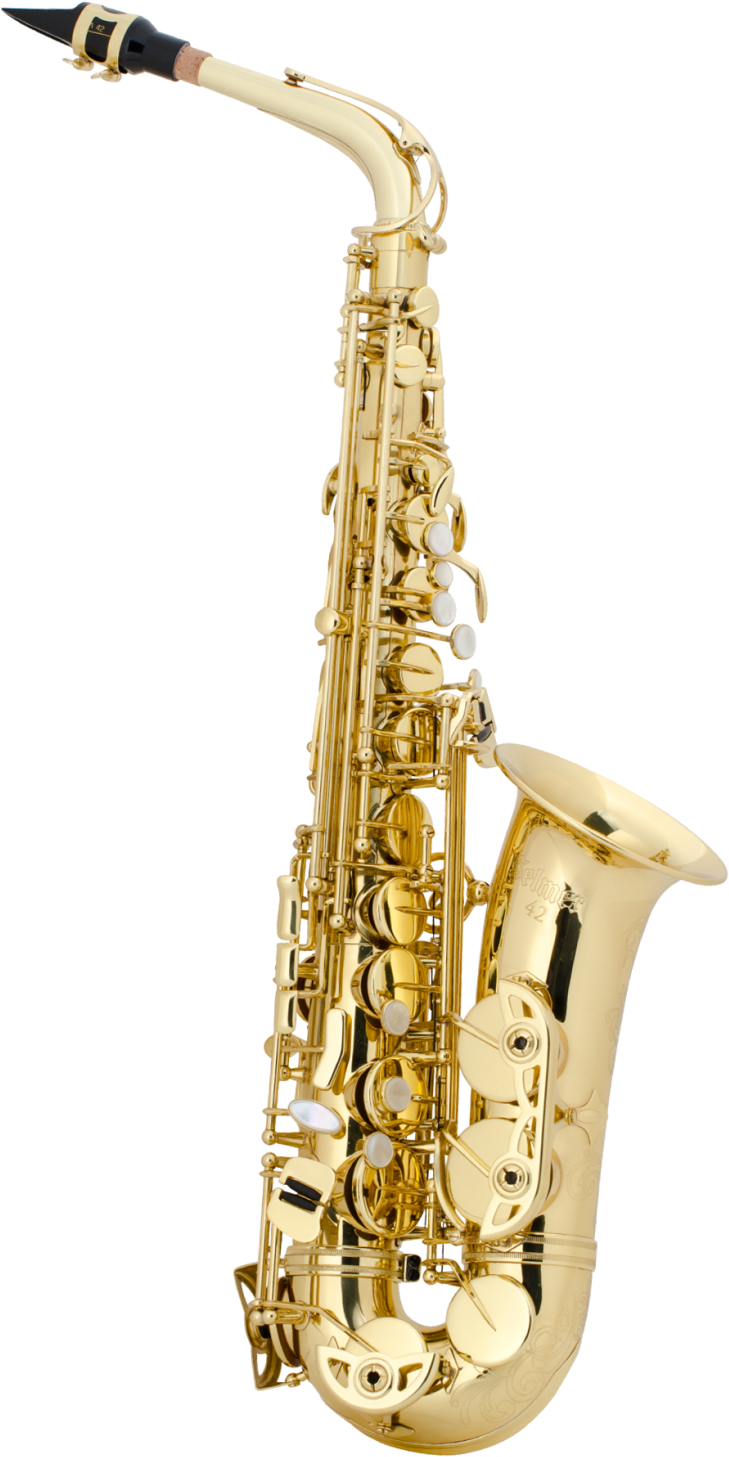 Alto-sax - Henri Selmer Paris As42 Alto Saxophone (768x1531), Png Download