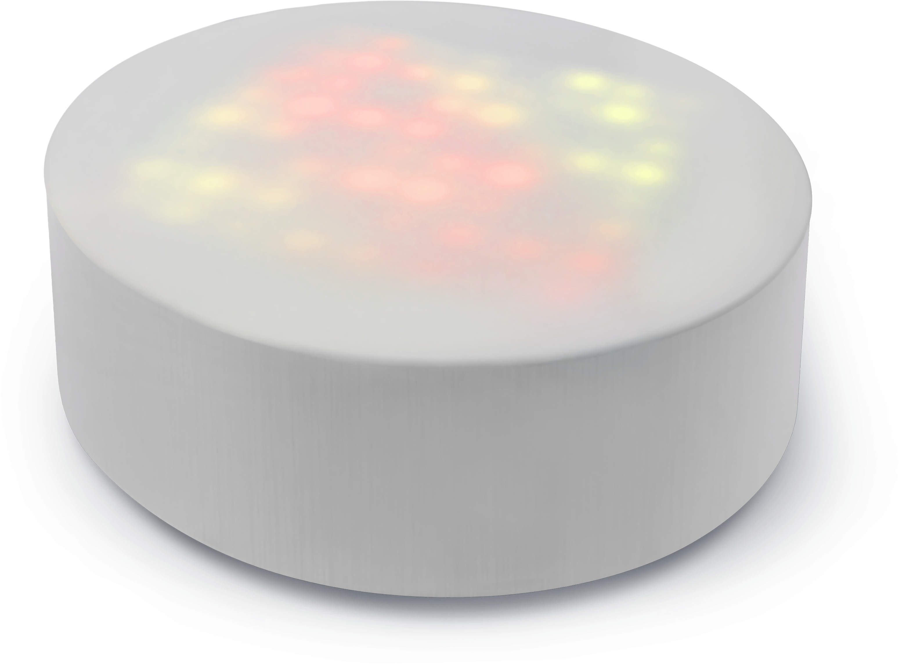 Sparkle Drum Table Red - Circle (3939x3046), Png Download