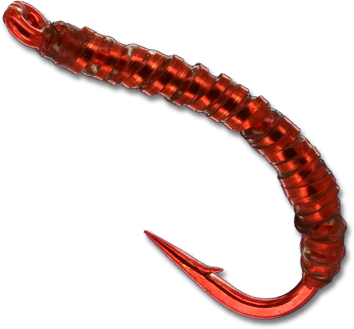 Sparkle Worm - Red - Bead (800x800), Png Download