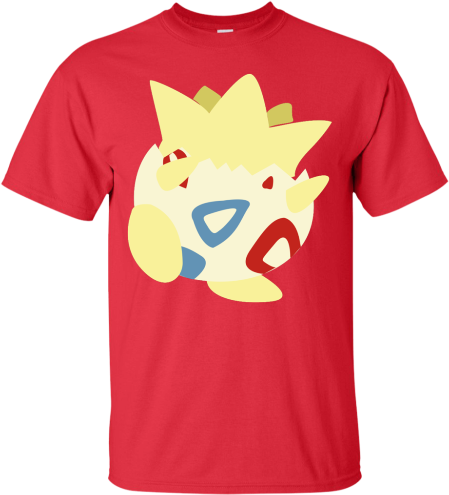 Minimalist Togepi Pokemon T Shirt & Hoodie - Shirt (1024x1024), Png Download