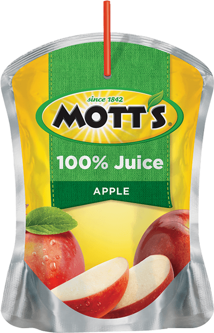 Mott's 100 Original Apple Juice (507x747), Png Download