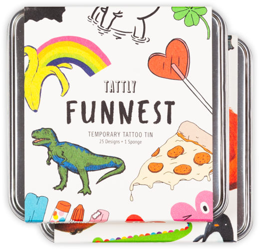 The Kids Tin Bundle - Tattoo Temporary Kids (690x690), Png Download