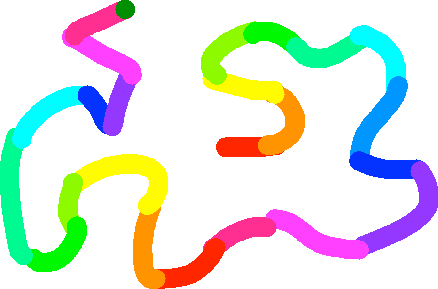 Drawing - Rainbow (904x596), Png Download