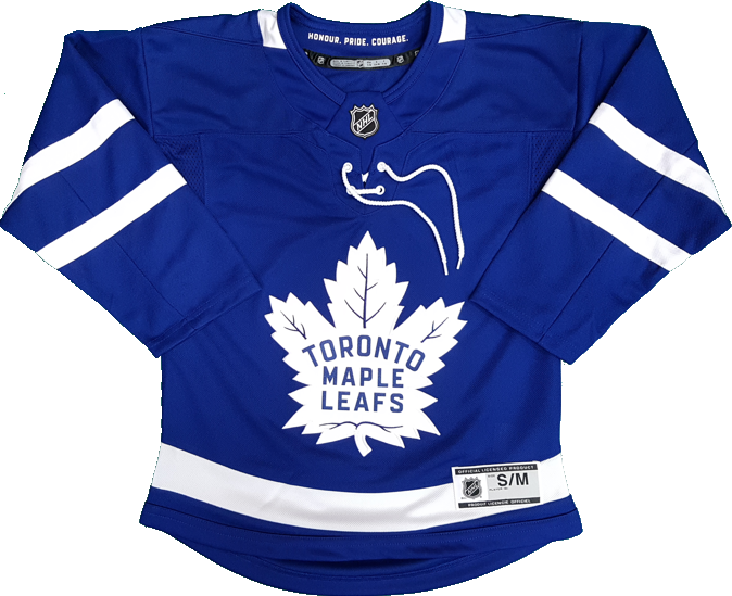 Toronto Maple Leafs Adidas Jersey Spokes And Sports - Toronto Maple Leafs (674x549), Png Download