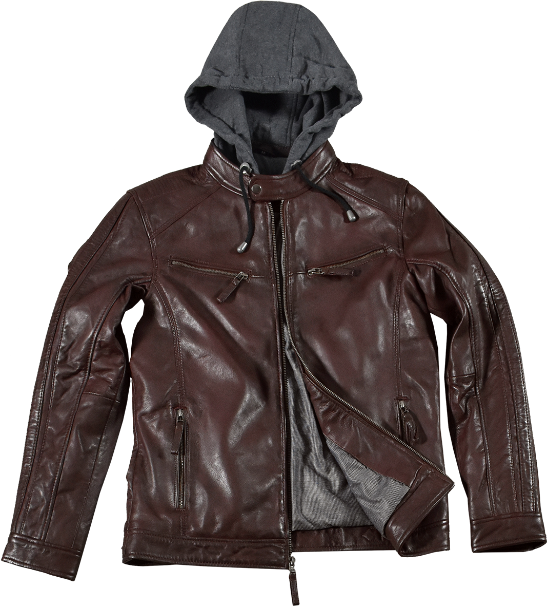 Leather Jacket (1250x1250), Png Download