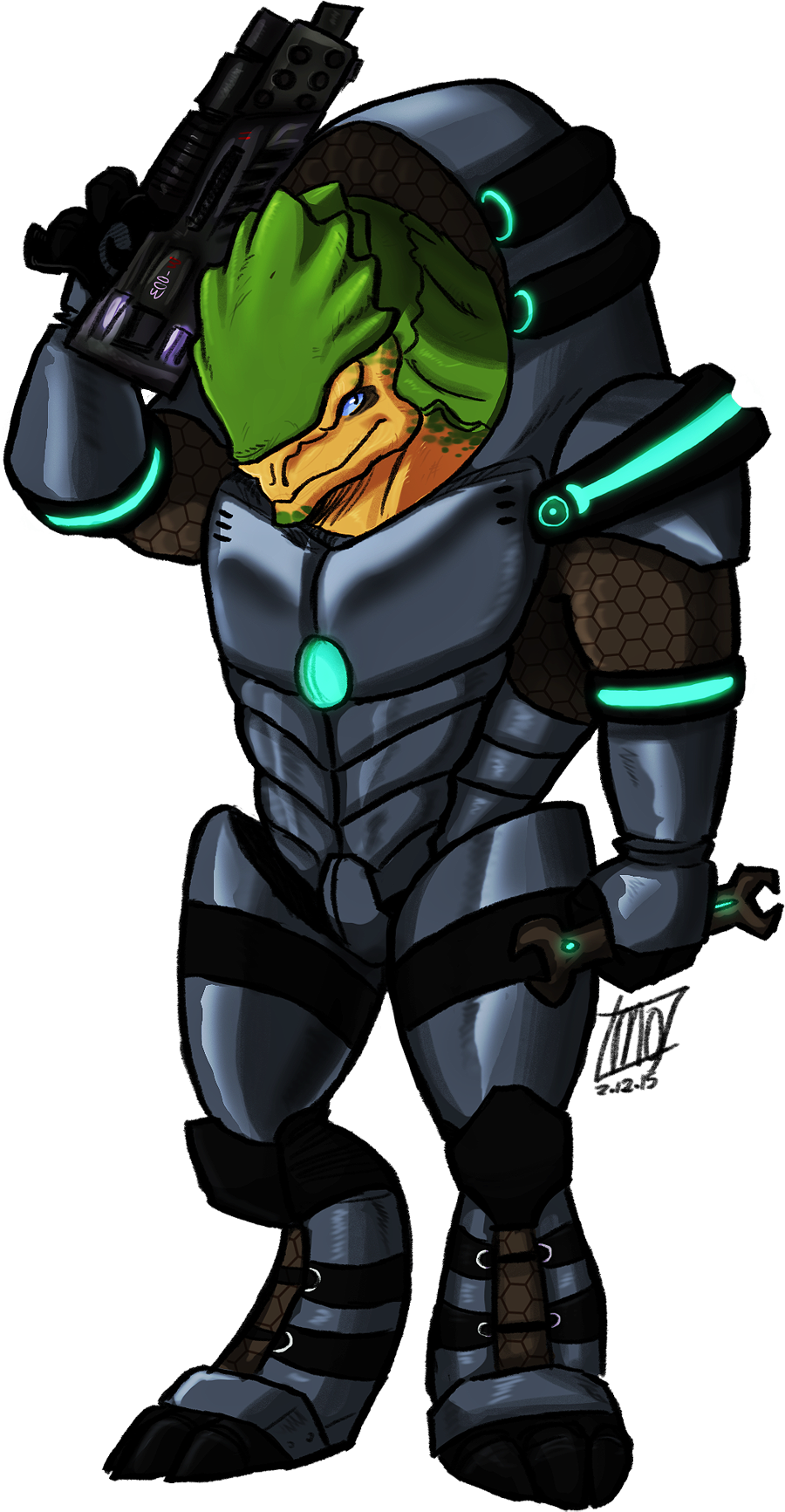 Gurtak Zed - Illustration (900x1733), Png Download