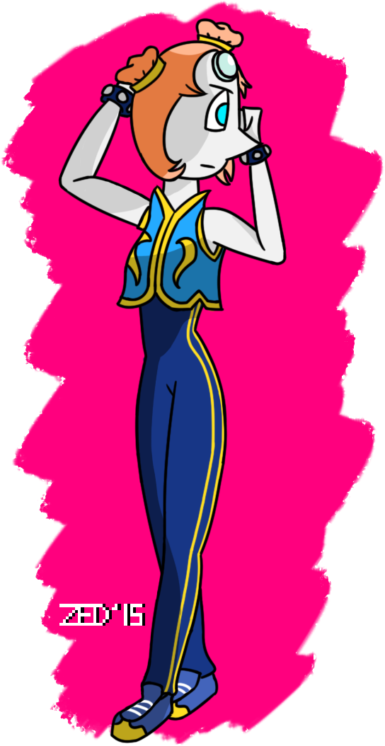 Steven Fighter - Pearl - Cartoon (700x1080), Png Download