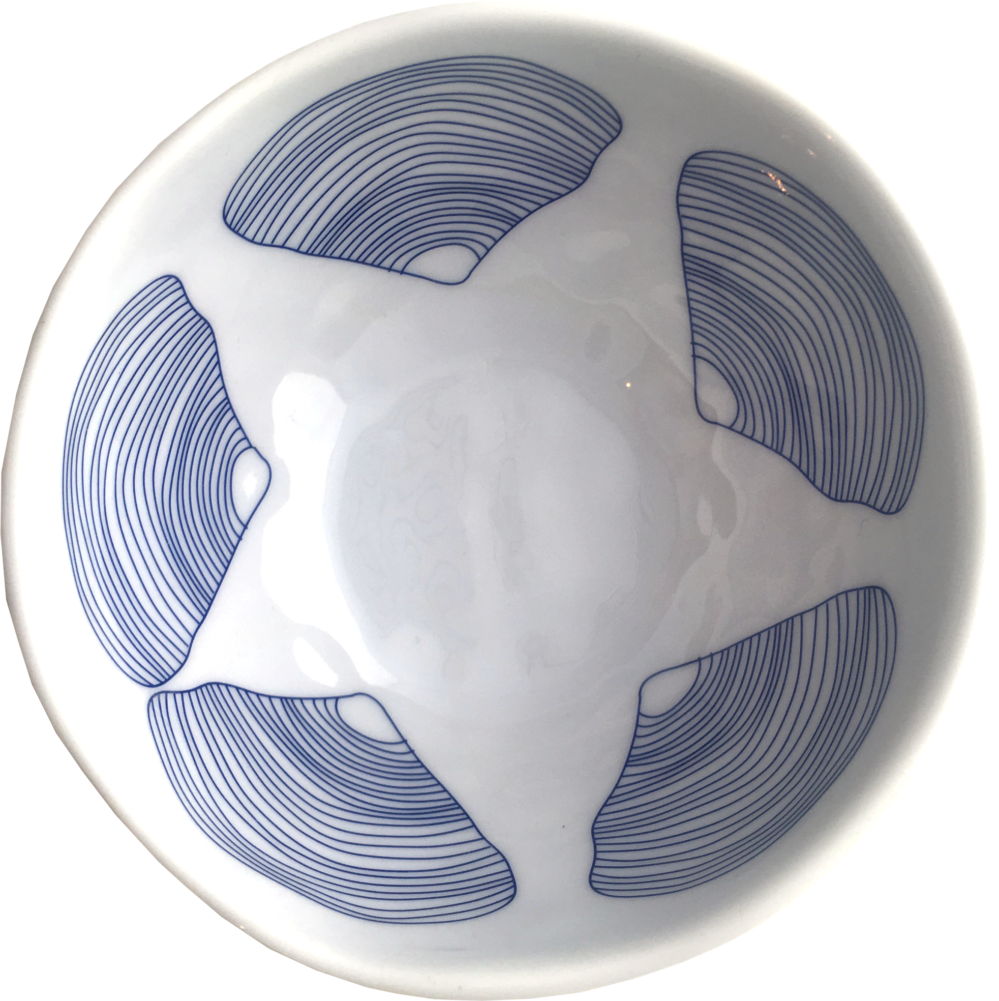 Melamine Clamshell Sauce Bowl - Circle (2750x2757), Png Download
