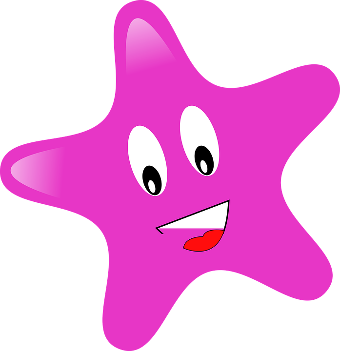Starfish Clipart Gambar - Stars Clip Arts (697x720), Png Download