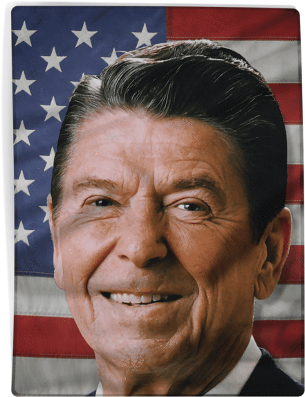 Ronald Reagan (600x600), Png Download
