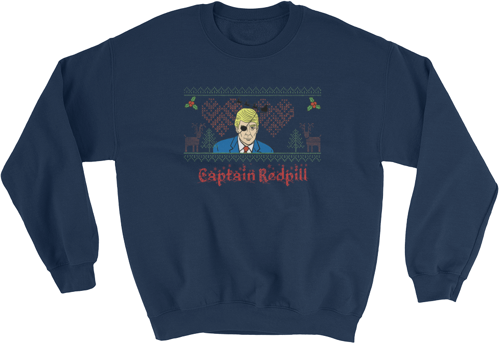 Captain Redpill Christmas Sweatshirt - Schrute Farms Bed And Breakfast Shirt (1000x1000), Png Download