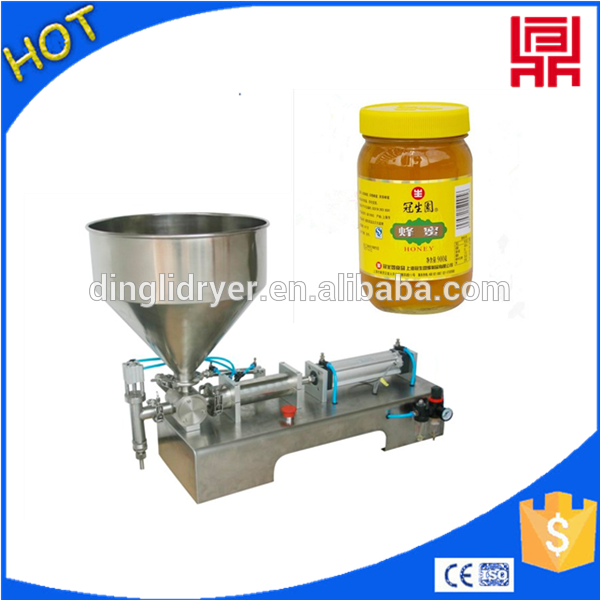Excellent Pneumatic Honey Jar Filling Machine 10 5000ml - Semi Auto Filling Machine (600x600), Png Download