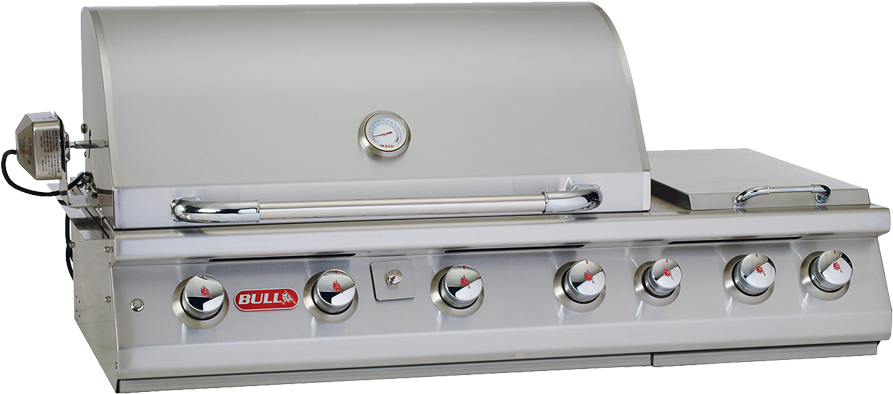 Bull 7 Burner Built-in Gas Barbecue - Barbecue Gaz Haut De Gamme (898x490), Png Download