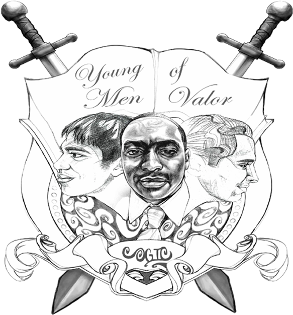 Young Men Of Valor - Young Men Of Valor Cogic (622x632), Png Download