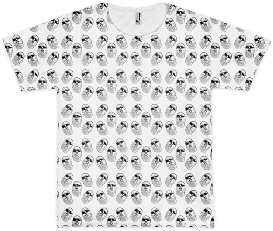 Hypnotize Biggie - Monochrome (1000x1000), Png Download