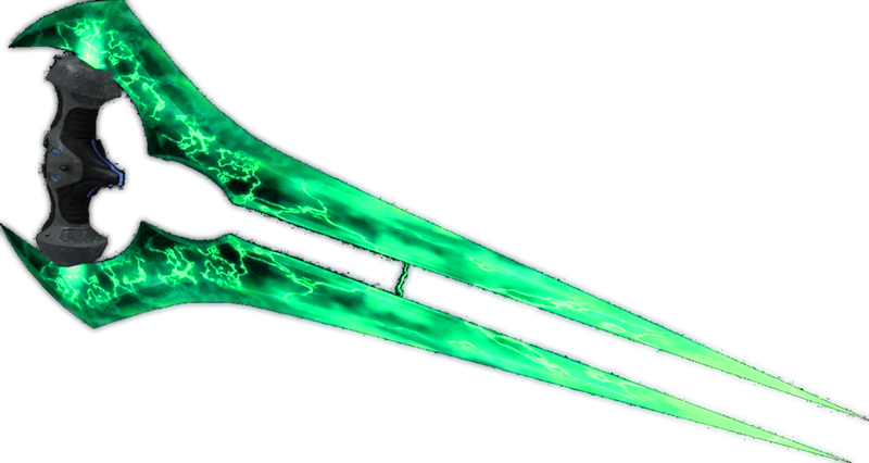 Jpg Freeuse Download Kvas Kalantee S Energy Sword By - Halo Green Energy Sword (800x426), Png Download