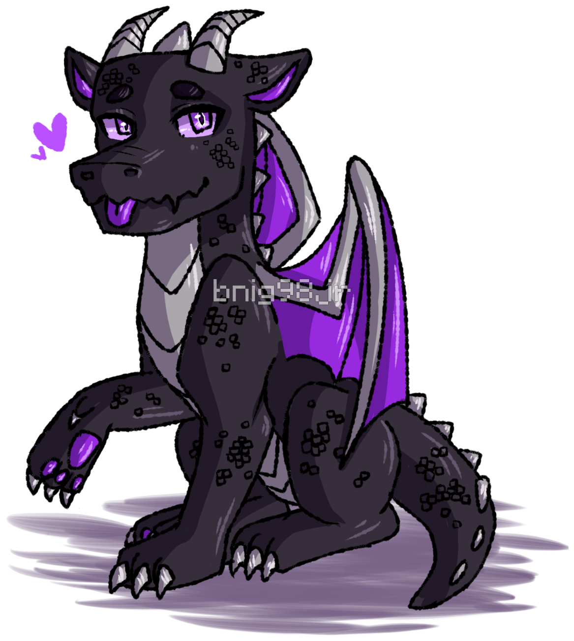Bapy Enderdragon Blease - Cartoon (1280x1397), Png Download