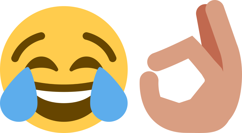 View 1469523087535 , - Joy Emoji (1000x553), Png Download
