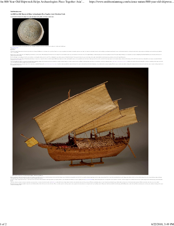 Pdf - Galleon (612x792), Png Download