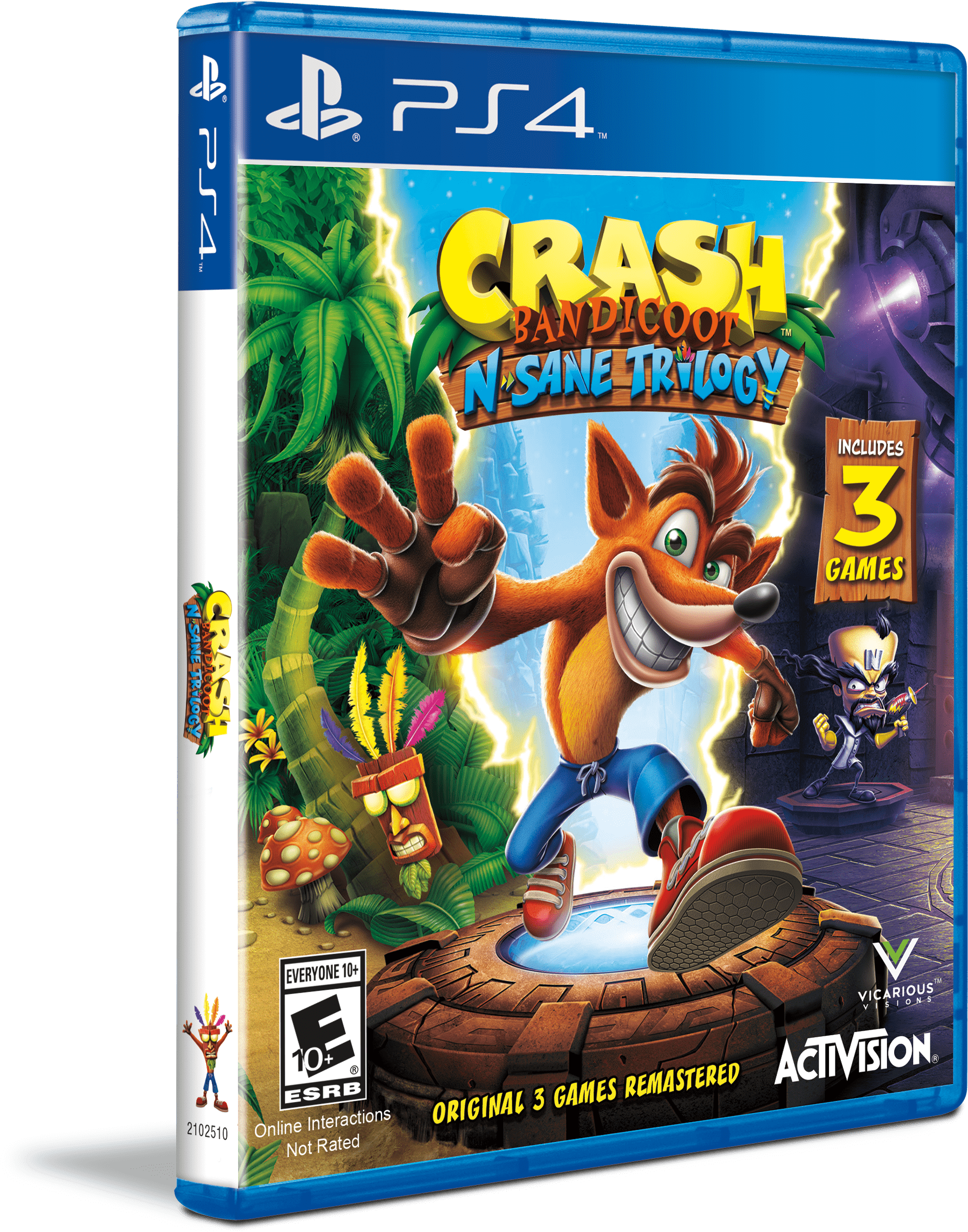 Com Changed It's Case To This - Crash Bandicoot N Sane Trilogy Pc (2100x3300), Png Download