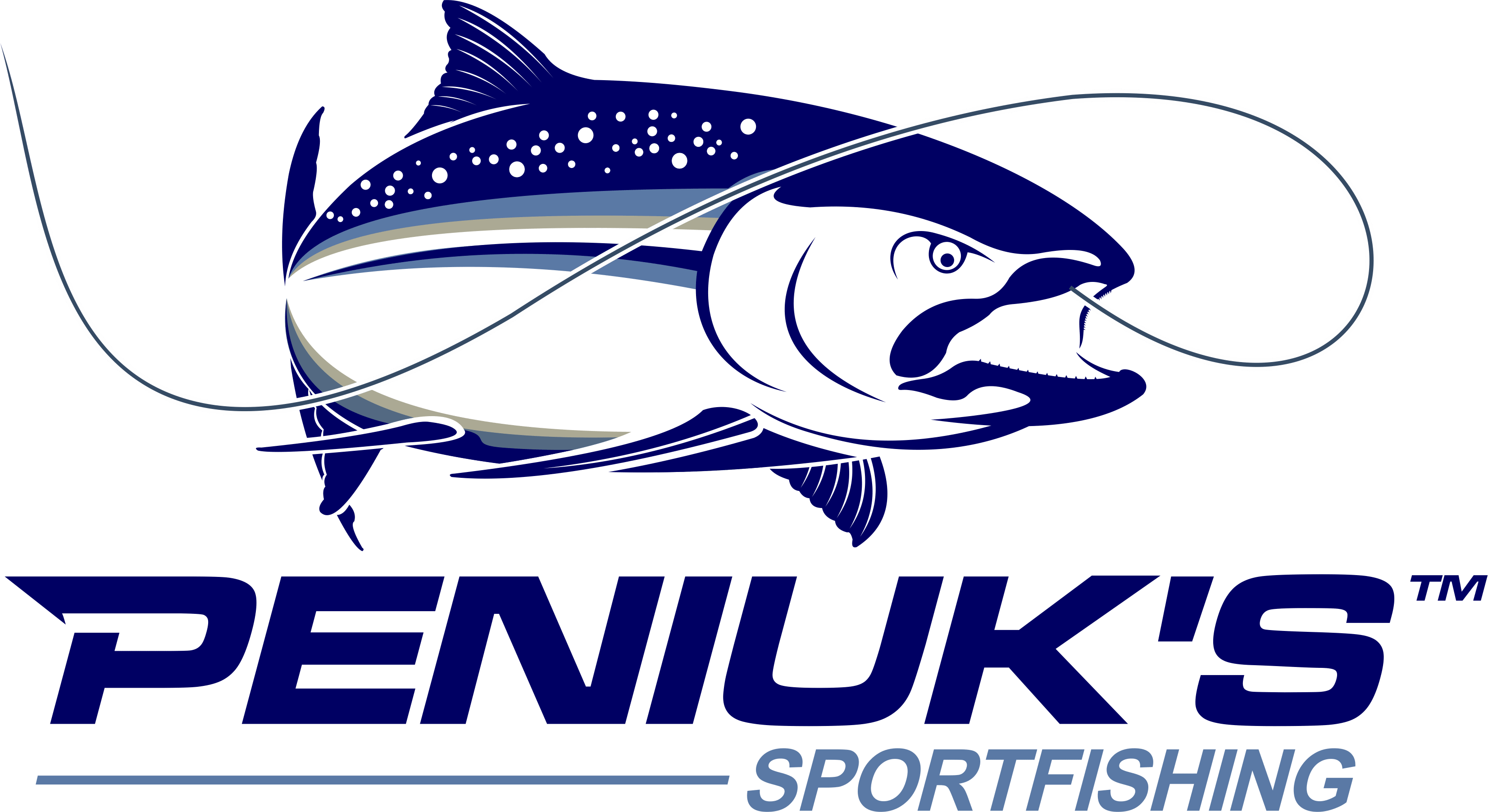 Create A Beautiful And Professional Fishing Logo Design - Sport Fishing Logo Design (3303x1803), Png Download