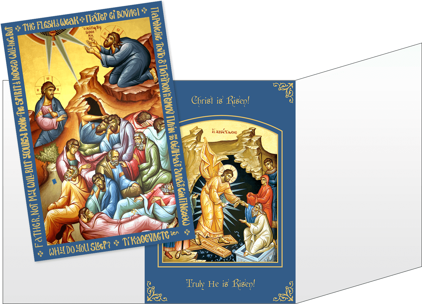 2019 Easter Card Triptych - Mythology (2008x1090), Png Download