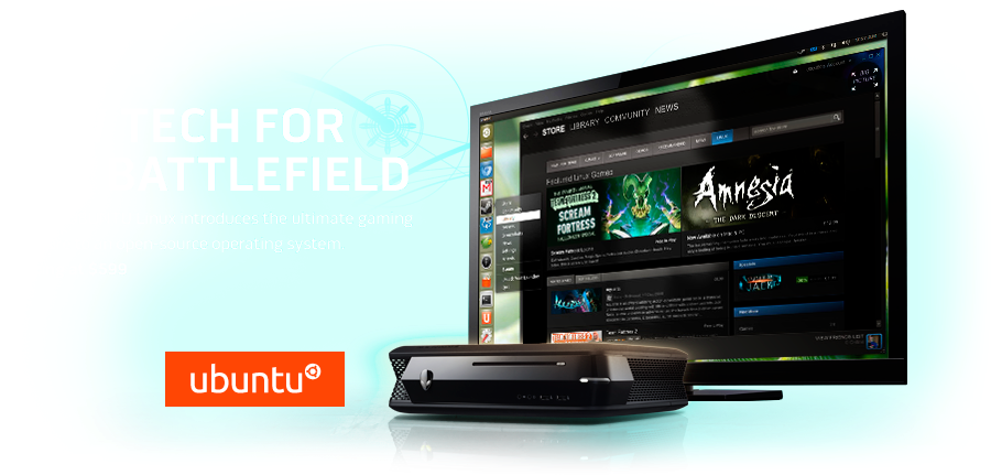 Ubuntu Alienware Pc - Gadget (945x430), Png Download