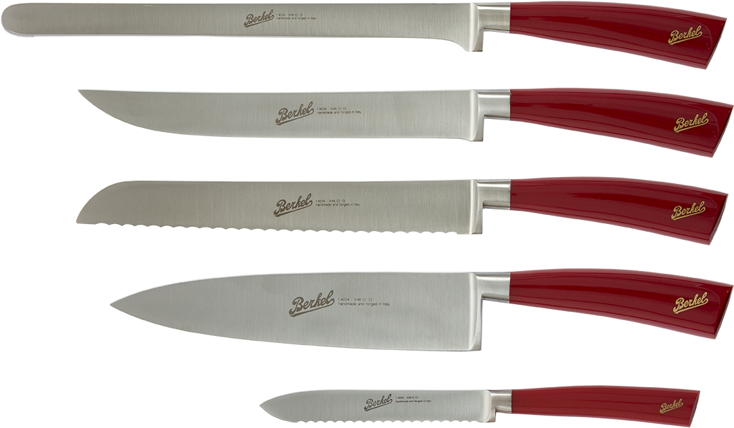 Elegance Chef Set Of 5 Knives - Kitchen Knife (1060x1060), Png Download
